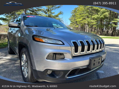 2015 Jeep Cherokee for sale at Route 41 Budget Auto in Wadsworth IL