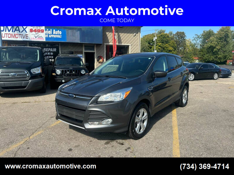 2015 Ford Escape for sale at Cromax Automotive in Ann Arbor MI