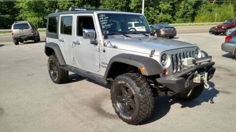 2011 Jeep Wrangler Unlimited for sale at DISCOUNT AUTO SALES in Johnson City TN