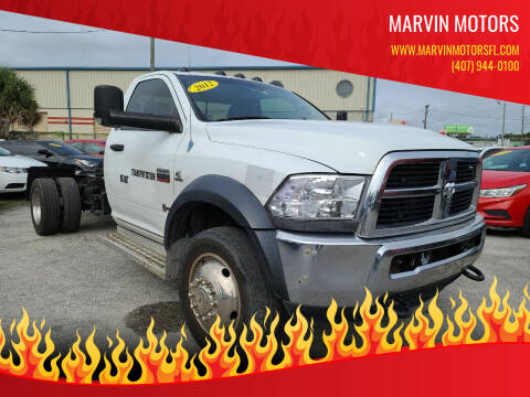 2012 RAM Ram Chassis 4500 for sale at Marvin Motors in Kissimmee FL