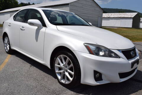 2011 Lexus IS 250 for sale at CAR TRADE in Slatington PA
