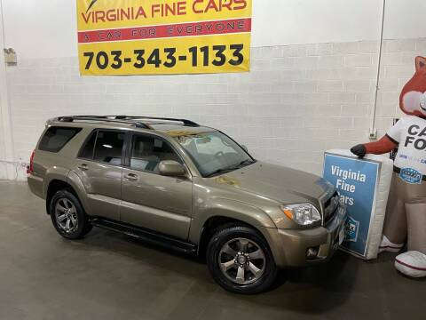 2007 Toyota 4Runner for sale at Virginia Fine Cars in Chantilly VA