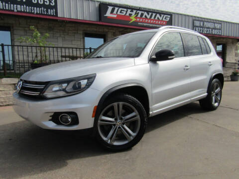 2017 Volkswagen Tiguan for sale at Lightning Motorsports in Grand Prairie TX