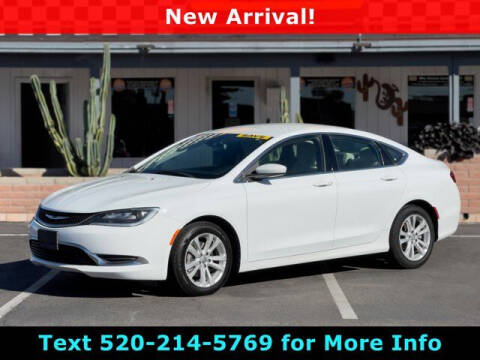 2016 Chrysler 200 for sale at Cactus Auto in Tucson AZ