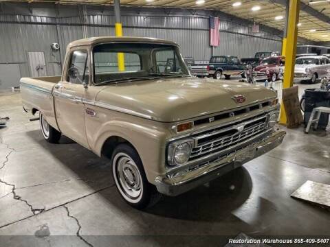 1966 Ford F-100 for sale at RESTORATION WAREHOUSE in Knoxville TN