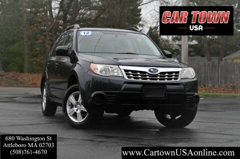 2012 Subaru Forester for sale at Car Town USA in Attleboro MA