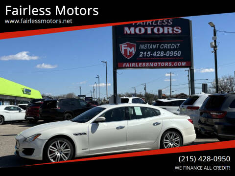 2017 Maserati Quattroporte for sale at Fairless Motors in Fairless Hills PA