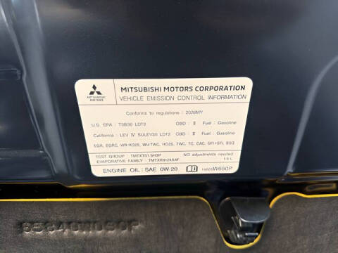 2026 Mitsubishi Outlander SE