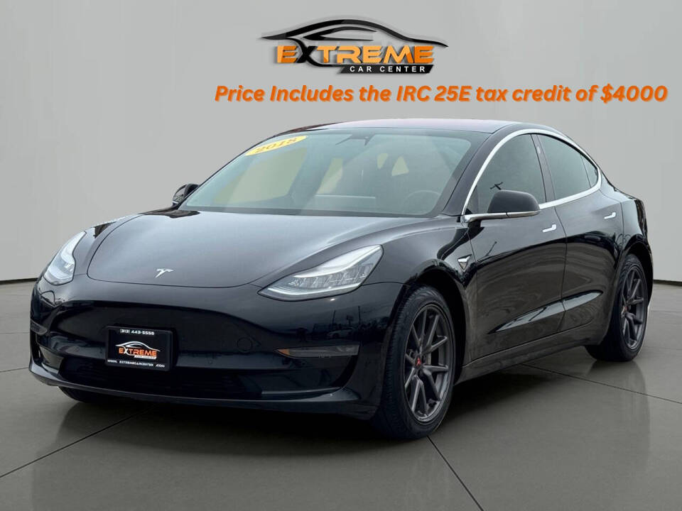 2018 Tesla Model 3 for sale at Extreme Car Center in Detroit, MI