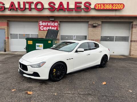 2015 Maserati Ghibli for sale at KING AUTO SALES  II in Detroit MI