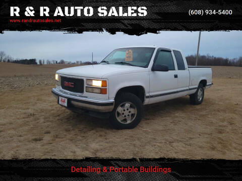 1998 GMC Sierra 1500 for sale at R & R AUTO SALES in Juda WI