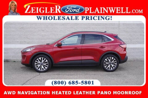 2020 Ford Escape Hybrid for sale at Zeigler Ford of Plainwell- Jeff Bishop - Zeigler Ford of Lowell in Lowell MI