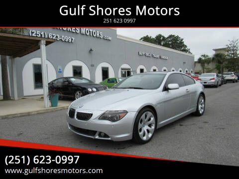 2006 BMW 6 Series for sale at Gulf Shores Motors in Gulf Shores AL