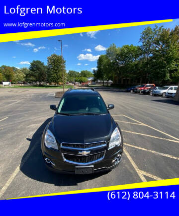 2012 Chevrolet Equinox for sale at Lofgren Motors in Wayzata MN