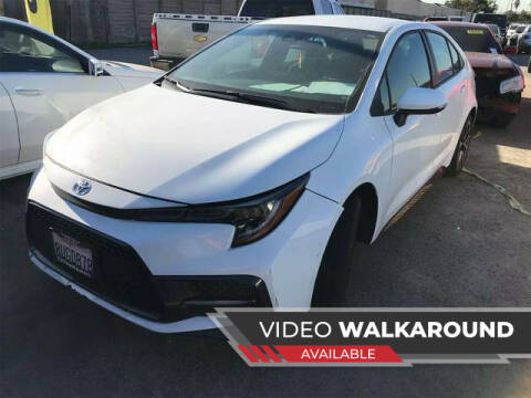 2021 Toyota Corolla for sale at Obsidian Motors And Repair in Whittier CA