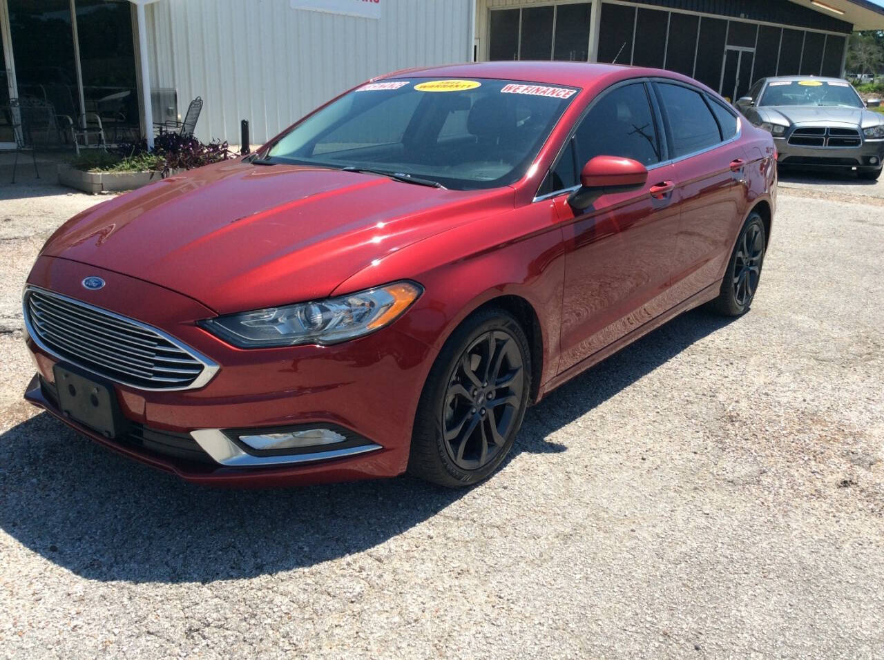 2018 Ford Fusion for sale at SPRINGTIME MOTORS in Huntsville, TX