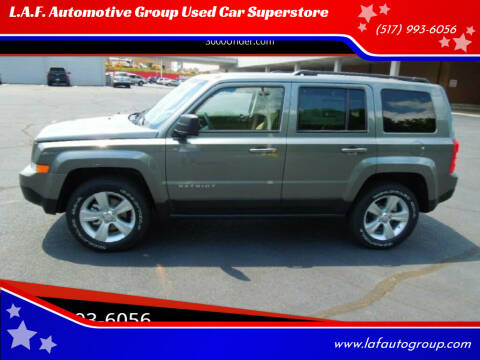 2012 Jeep Patriot for sale at L.A.F. Automotive Group Used Car Superstore in Lansing MI
