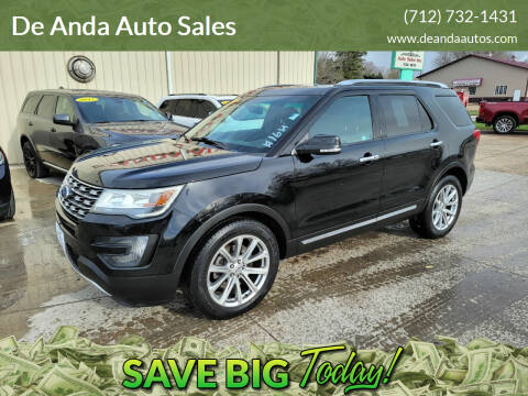 2016 Ford Explorer for sale at De Anda Auto Sales in Storm Lake IA