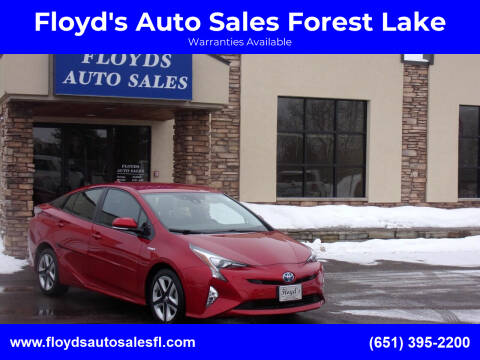 2017 Toyota Prius for sale at Floyd's Auto Sales Forest Lake in Forest Lake MN