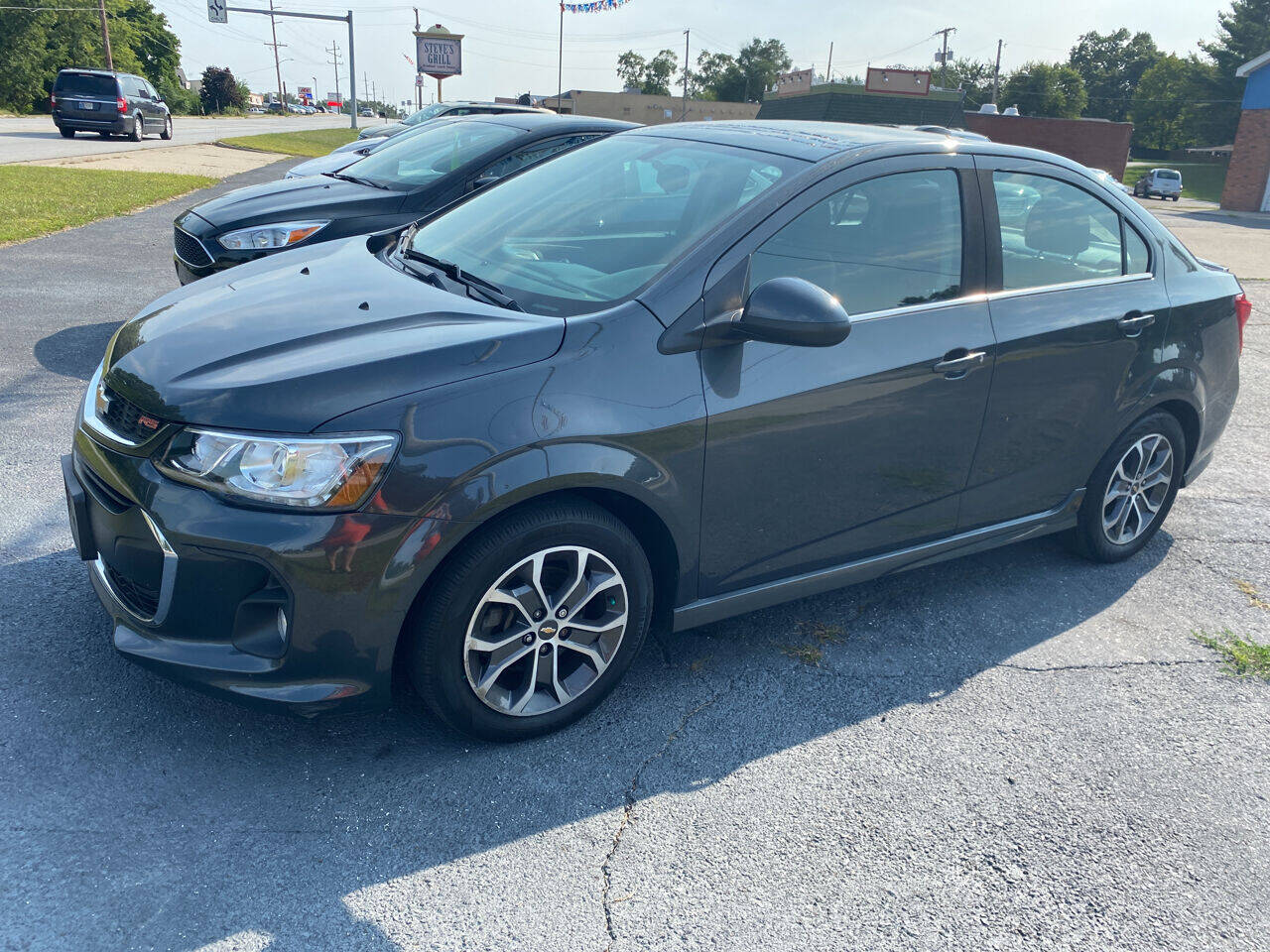 Dk. Gray 2017 Chevrolet Sonic LT Auto LT Auto 4dr Sedan 1