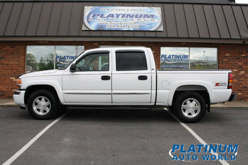 2006 GMC Sierra 1500 for sale at Platinum Auto World in Fredericksburg VA