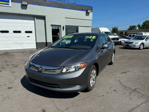 2012 Honda Civic for sale at Ponce's Auto Sales in Bensalem PA