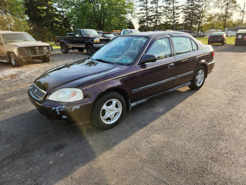 2000 Honda Civic for sale at BACKYARD MOTORS LLC in York PA