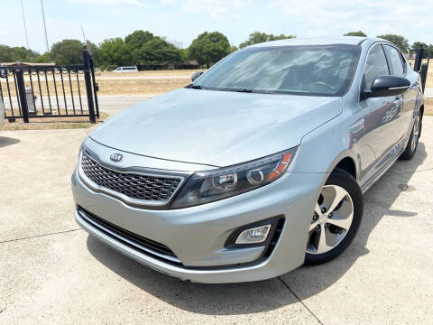 2014 Kia Optima Hybrid for sale at Texas Luxury Auto in Cedar Hill TX