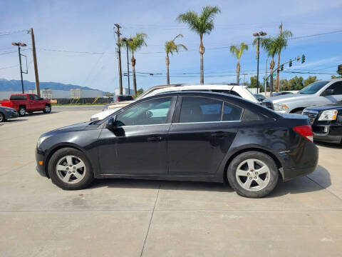 2014 Chevrolet Cruze for sale at E and M Auto Sales in Bloomington CA
