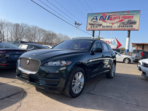 2018 Jaguar F-PACE for sale at ANF AUTO FINANCE in Houston TX