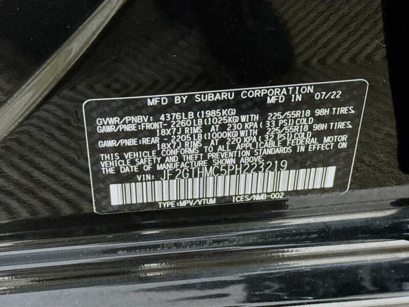 2023 Subaru Crosstrek Limited