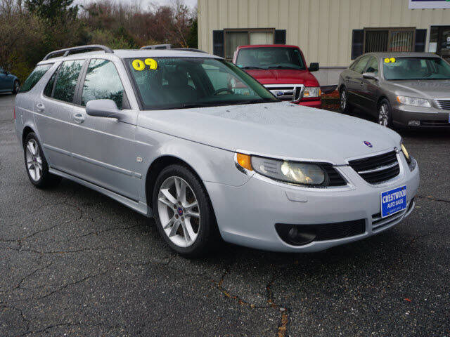 2009 Saab 9-5 for sale at Crestwood Auto Sales in Swansea MA