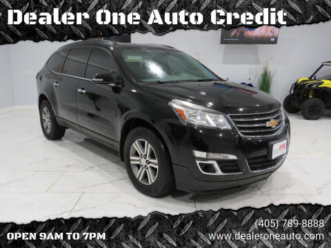 2017 Chevrolet Traverse for sale at Dealer One Auto Credit in Oklahoma City OK