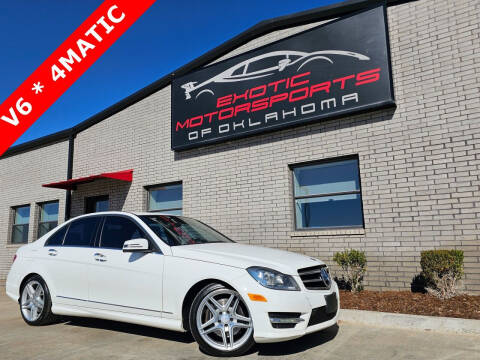 2014 Mercedes-Benz C-Class for sale at Exotic Motorsports of Oklahoma in Edmond OK