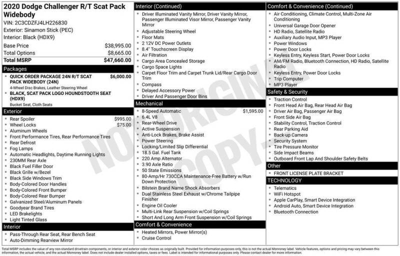 2020 Dodge Challenger