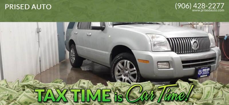 2006 Mercury Mountaineer for sale at PRISED AUTO in Gladstone MI