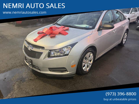 2013 Chevrolet Cruze for sale at NEMRI AUTO SALES in Dover NJ