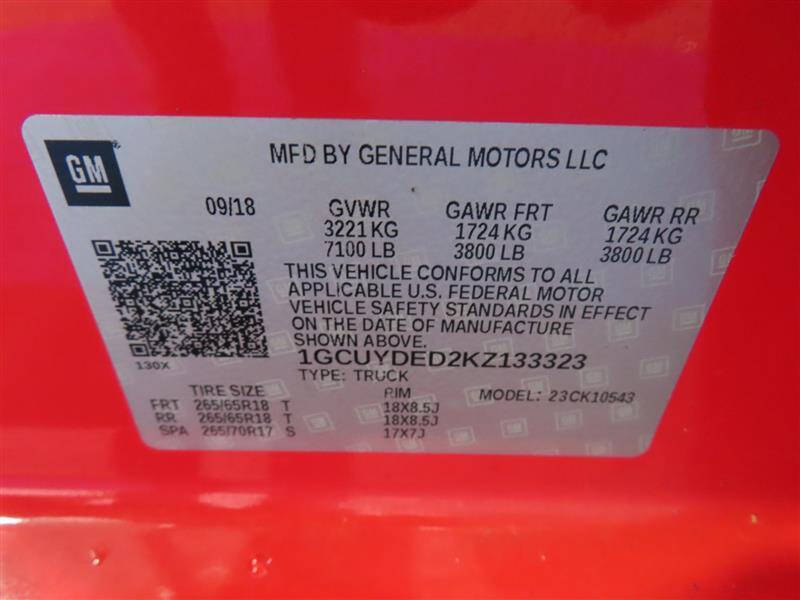 2019 Chevrolet Silverado 1500