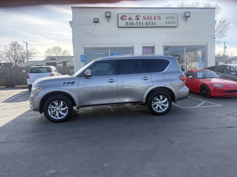 2011 Infiniti QX56 for sale at C & S SALES in Belton MO