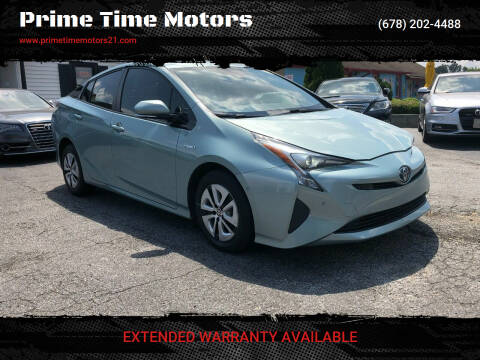 2018 Toyota Prius for sale at Prime Time Motors in Marietta GA
