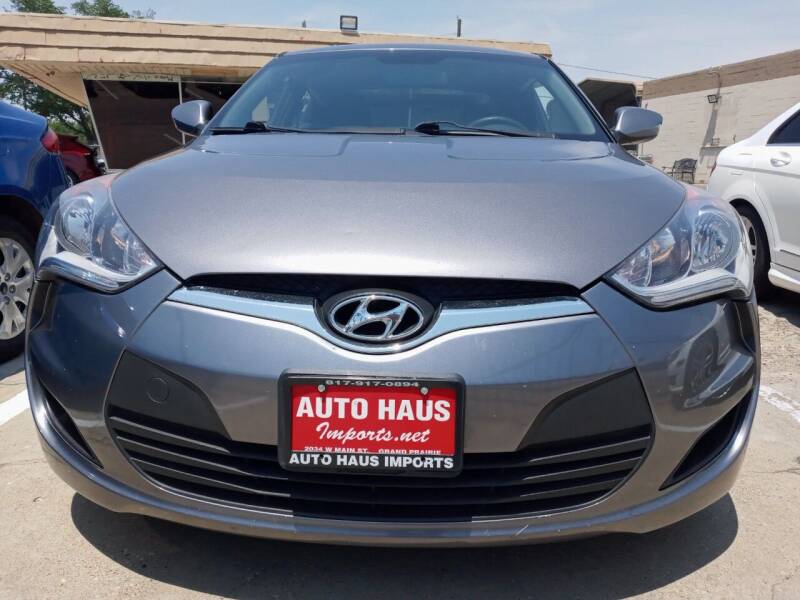 2016 Hyundai Veloster for sale at Auto Haus Imports in Grand Prairie TX