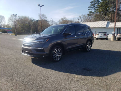 2016 Honda Pilot for sale at Battleground Collision Center And Auto Sales LLC. in Kings Mountain NC