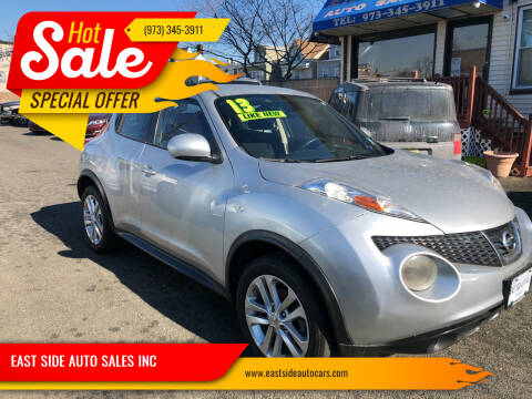 2013 Nissan JUKE for sale at EAST SIDE AUTO SALES INC in Paterson NJ