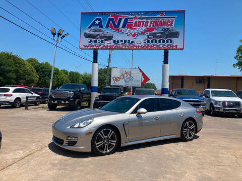 2012 Porsche Panamera for sale at ANF AUTO FINANCE in Houston TX