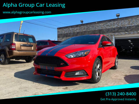 2016 Ford Focus for sale at Alpha Group Car Leasing in Redford MI