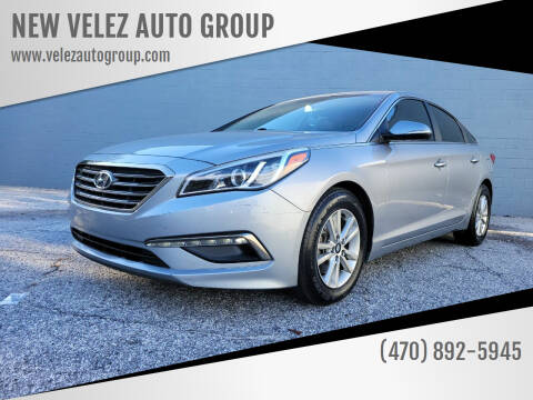2015 Hyundai Sonata for sale at NEW VELEZ AUTO GROUP in Gainesville GA