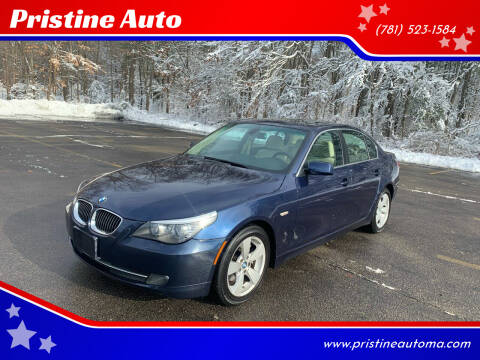 2008 BMW 5 Series for sale at Pristine Auto in Whitman MA