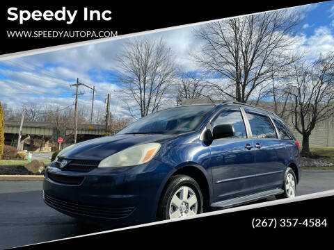 2004 Toyota Sienna for sale at WhetStone Motors in Bensalem PA