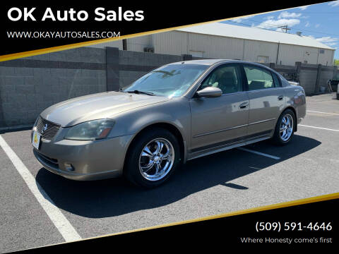 2005 Nissan Altima for sale at OK Auto Sales in Kennewick WA