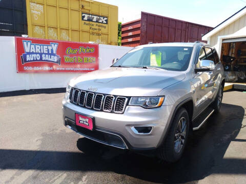 2020 Jeep Grand Cherokee for sale at Variety Auto Sales in Worcester MA